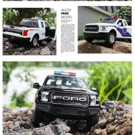 Mô hình Ford F150 cảnh sát 1:32