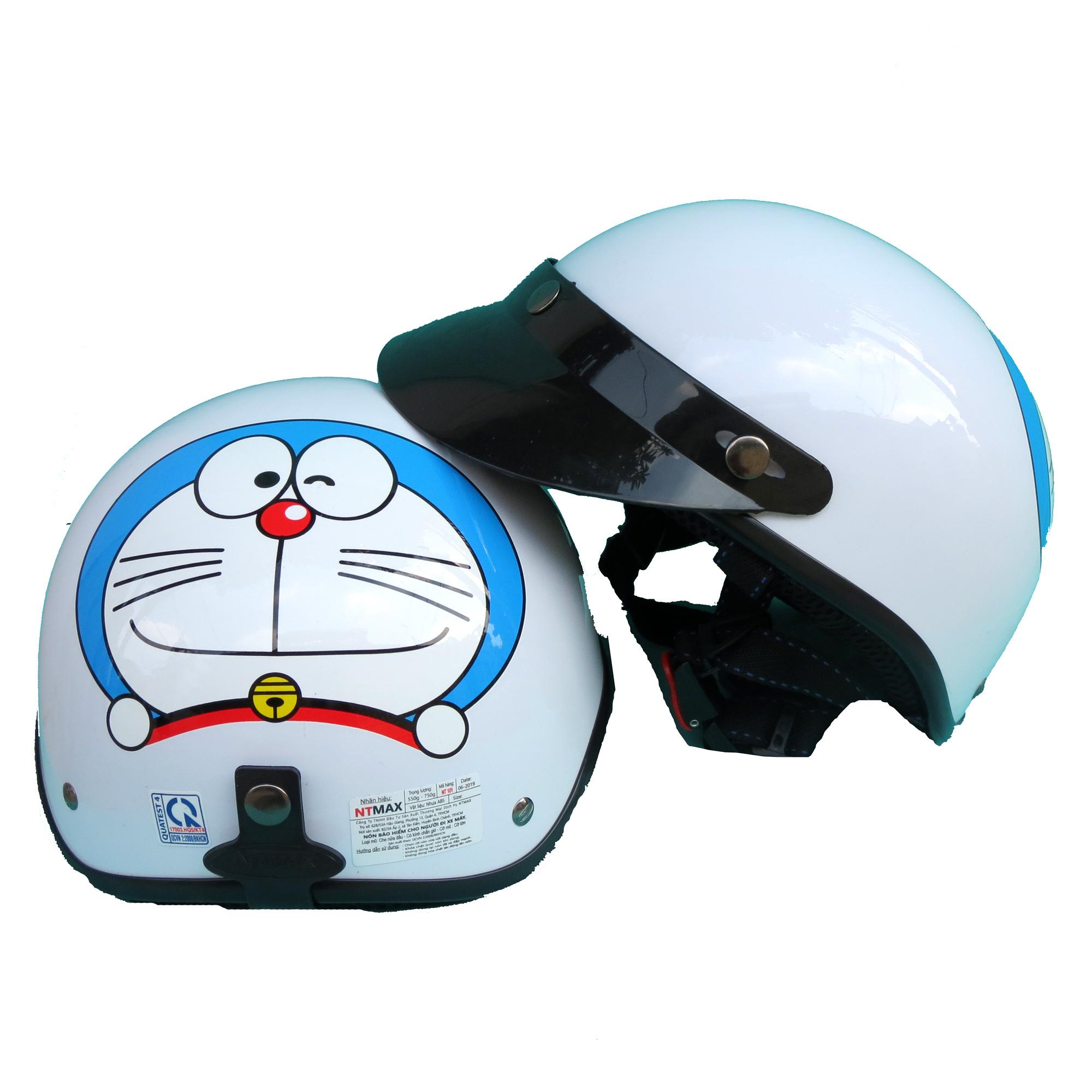 Mũ bảo hiểm NTMAX 1/2 Mèo đôrêmon