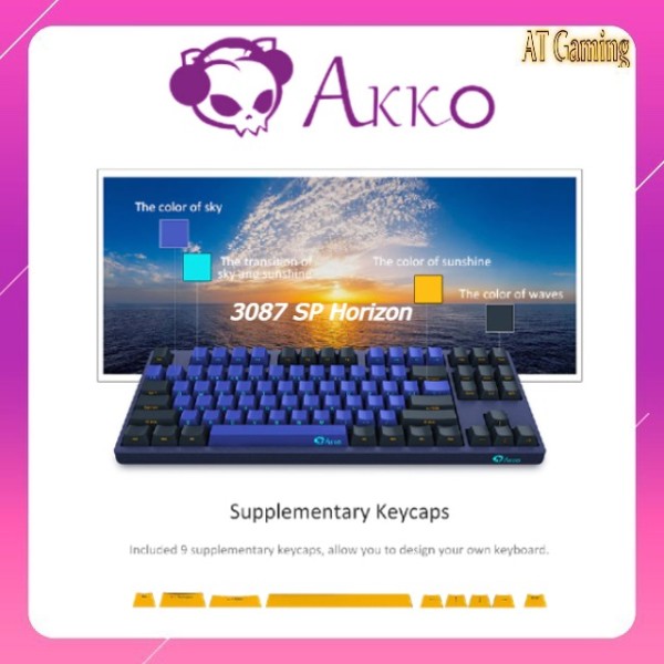 Bảng giá Bàn phím cơ AKKO 3087 v2 DS Horizon (Akko switch v2) Phong Vũ