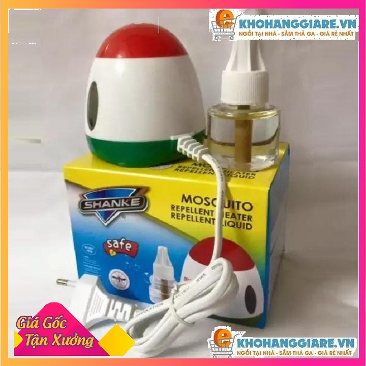 Máy đuổi muỗi xông tinh dầu Hacker / Shanke
