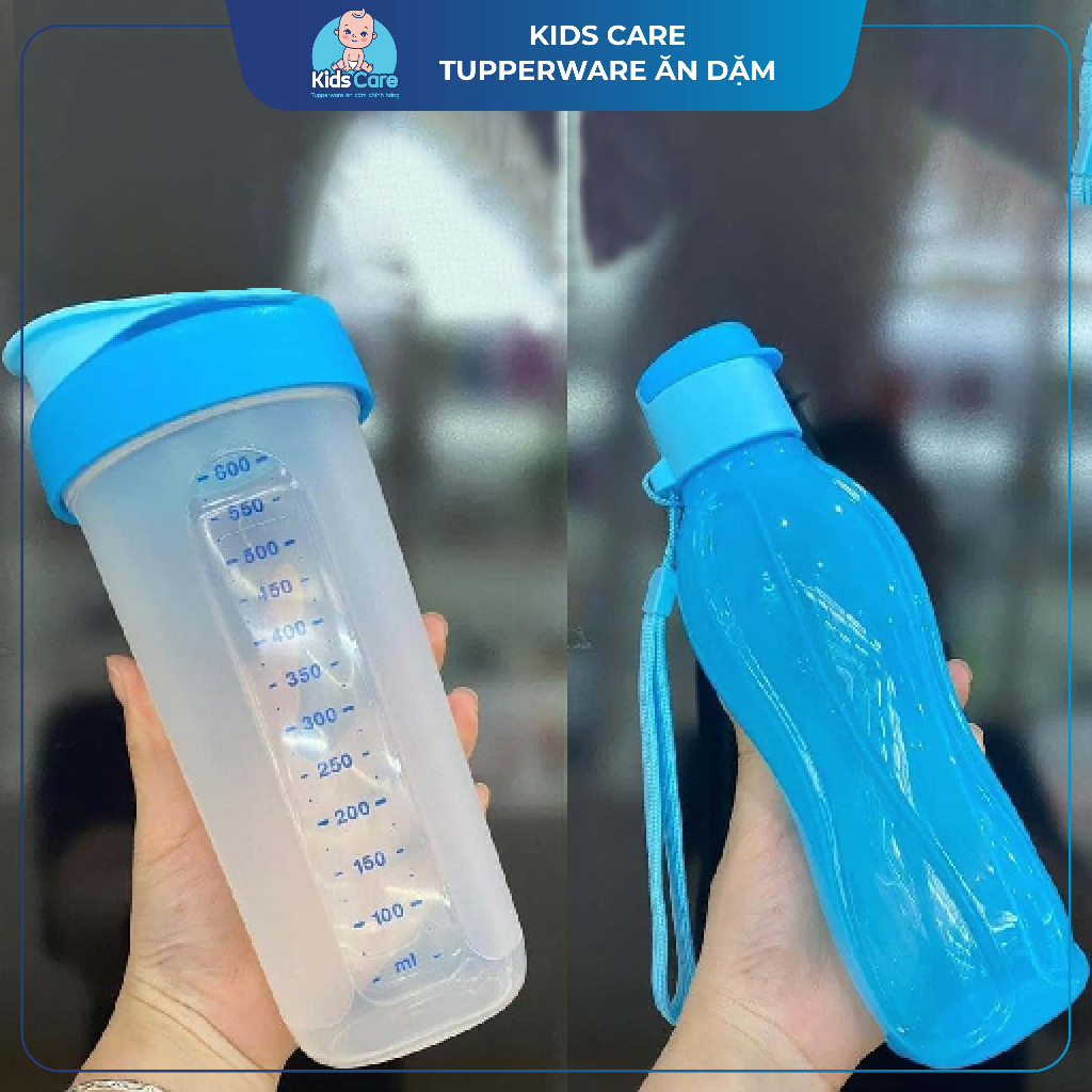 (có tách lẻ) Bộ bình lắc dinh dưỡng Memberkit Shake N Go Gen II Tupperware