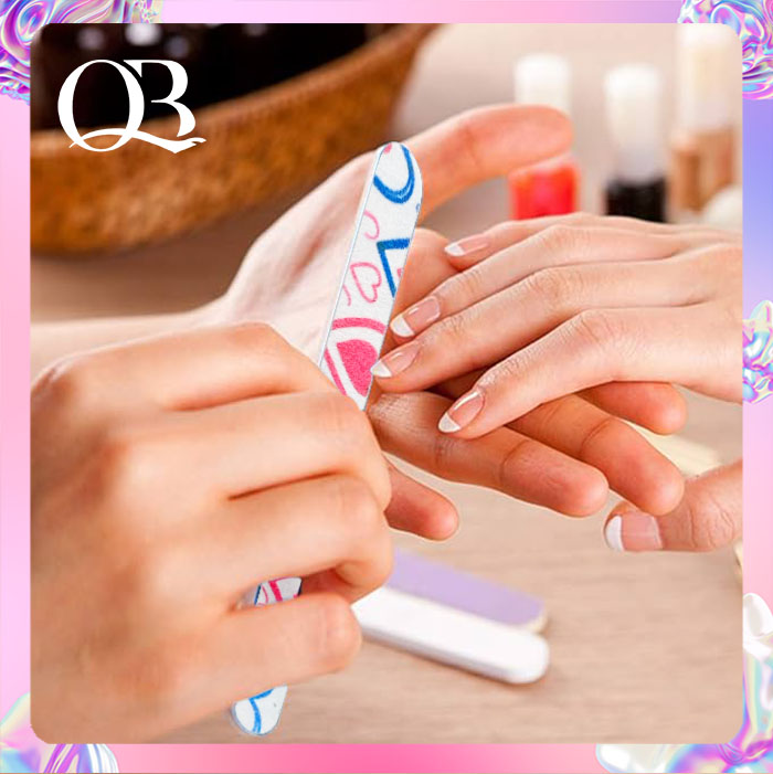 Set 10 dũa mỏng dũa móng thật dũa giấy bông