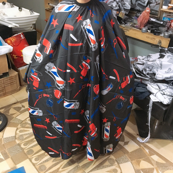 KHĂN CHOÀNG CĂT TÓC CHO BARBER SHOP