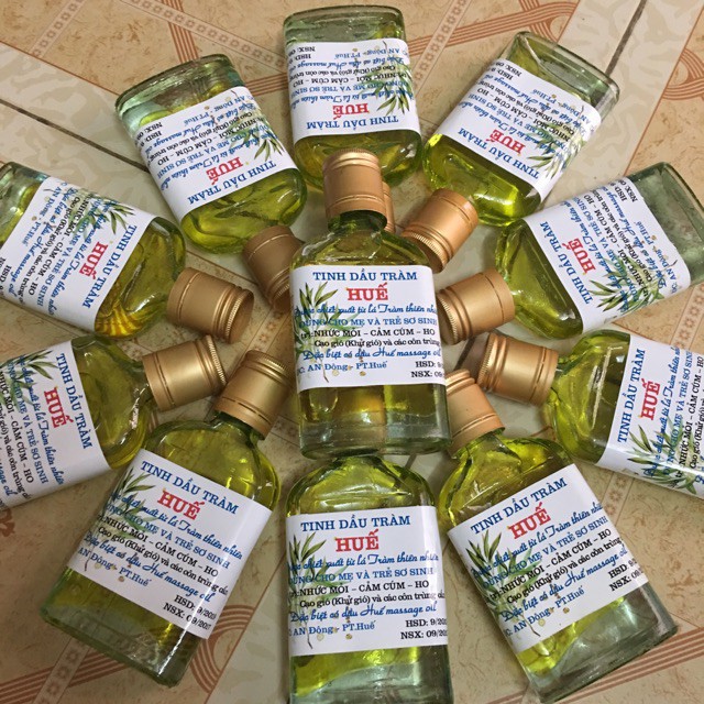 Tinh dầu tràm huế nguyên chất 100ml hàng chuẩn