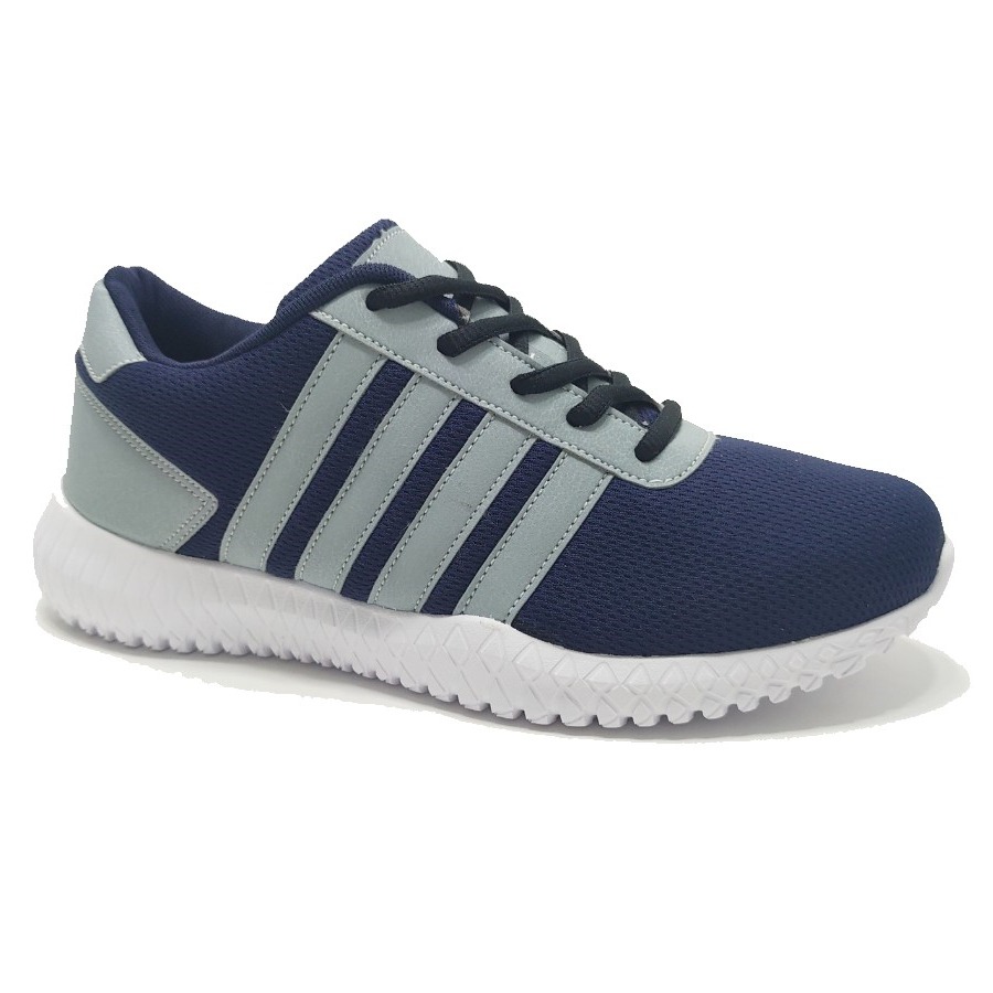 [HCM]Giày bata nam  xanh 4 sọc xám size 39 đến 44 SP109