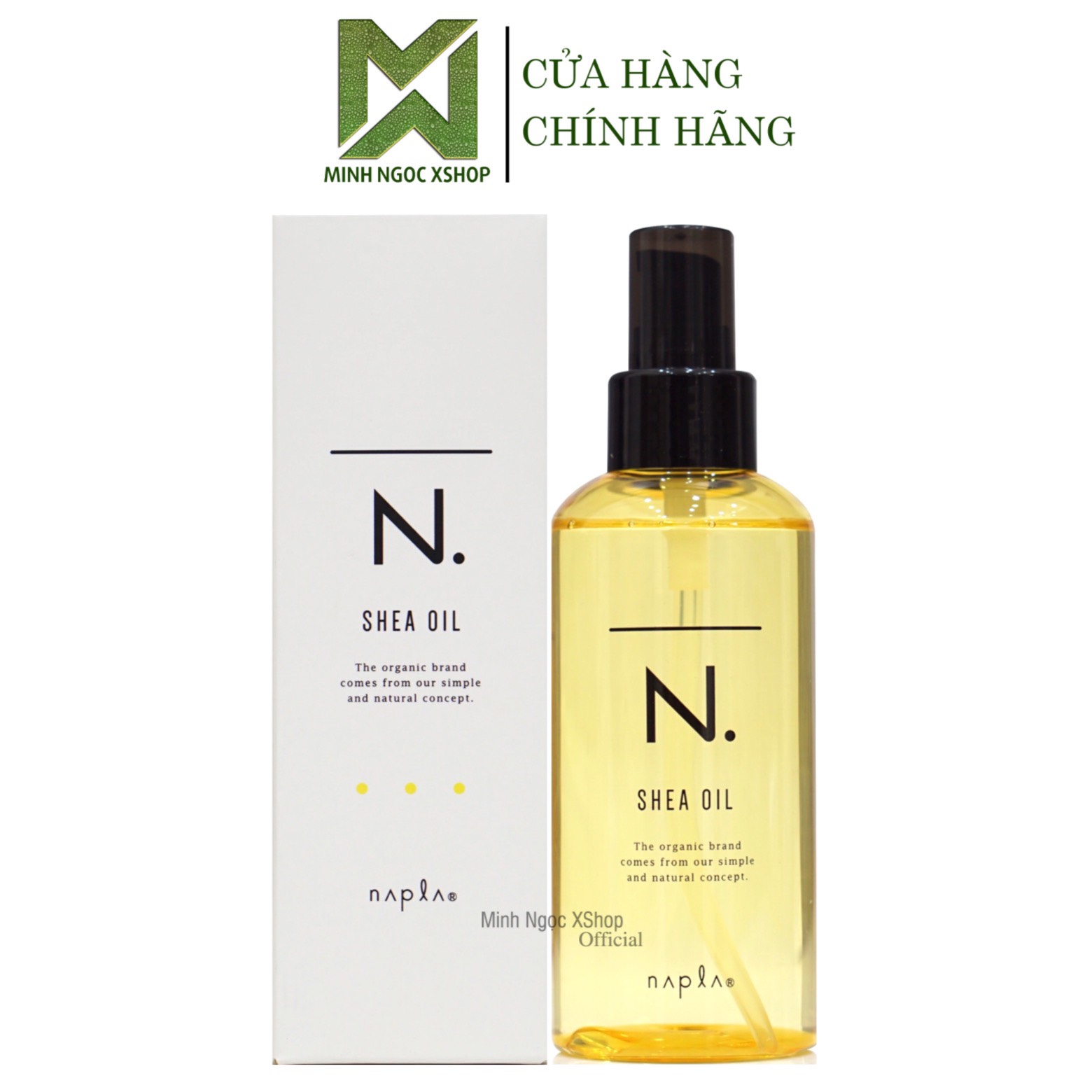 Tinh dầu dưỡng tóc Napla N.Shea Oil 150ML chính hãng