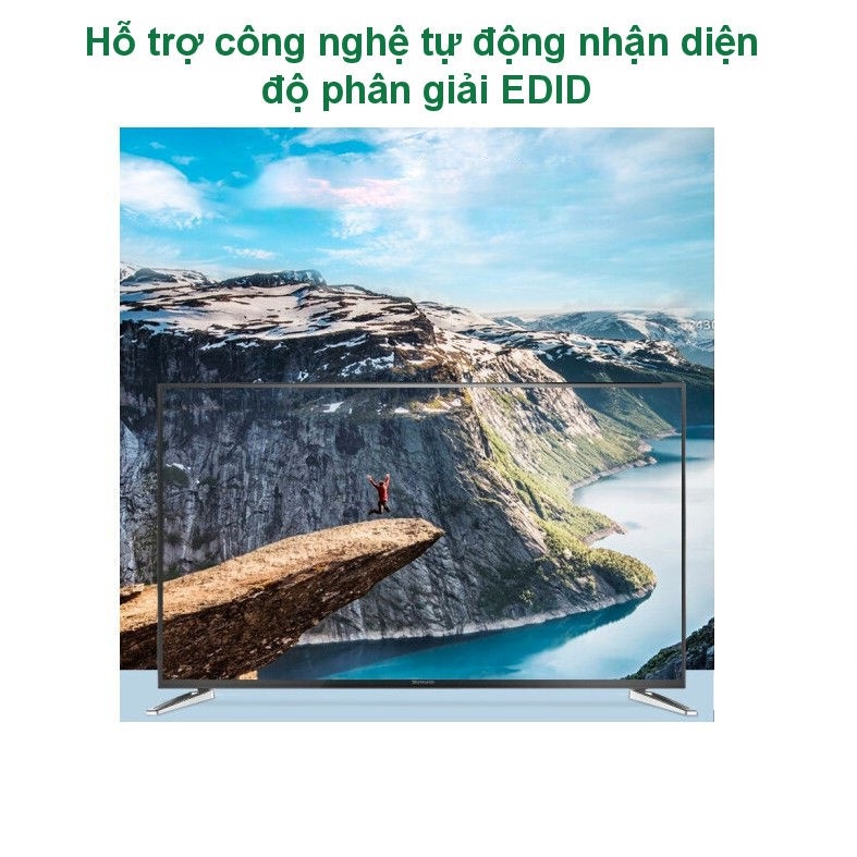 Bộ kéo dài tín hiệu HDMI 50m, 70m, 100m qua cáp mạng Lan Cat5,6 Ugreen 40210