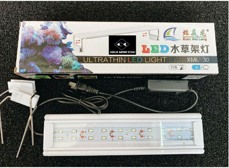 Đèn led xuanmeilong xml cho bể cá cảnh, bể thủy sinh 20cm, 30cm, 40cm, 50cm, 60cm, 80c ánh sáng trắng