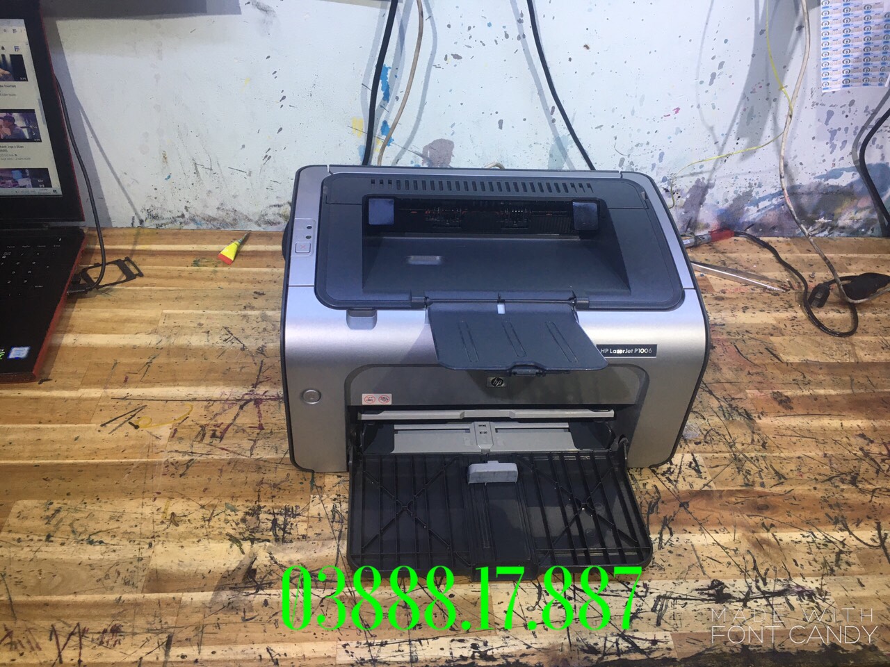 [HCM]Máy in Hp 1006 - Máy in trắng đen A4 nhỏ gọn