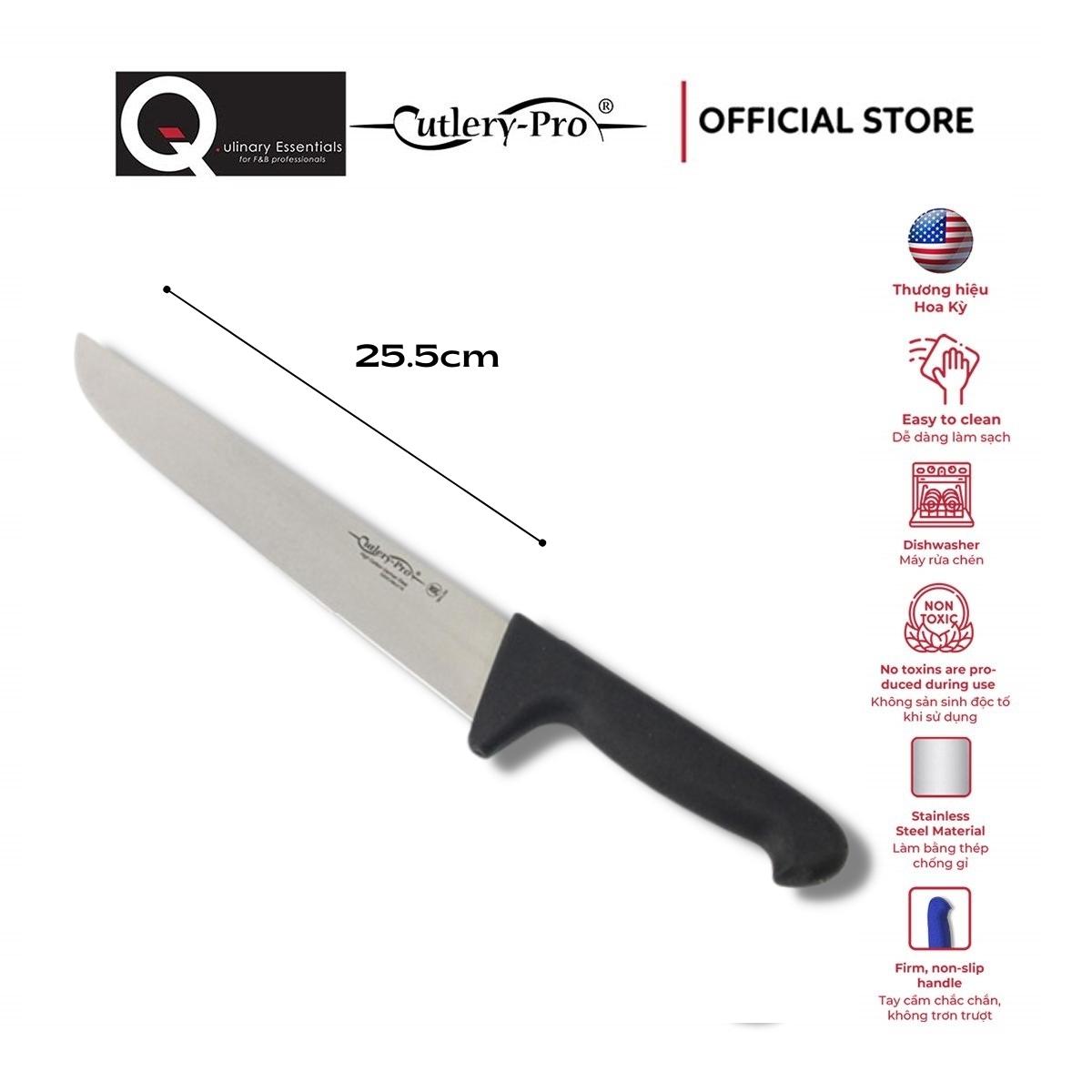 Dao Thái Thịt Cutlery-Pro Lưỡi Thẳng 255Mm