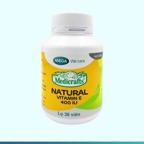 Natural Vitamin E 400 Mega We care - Enat 400 - E Thái Lan