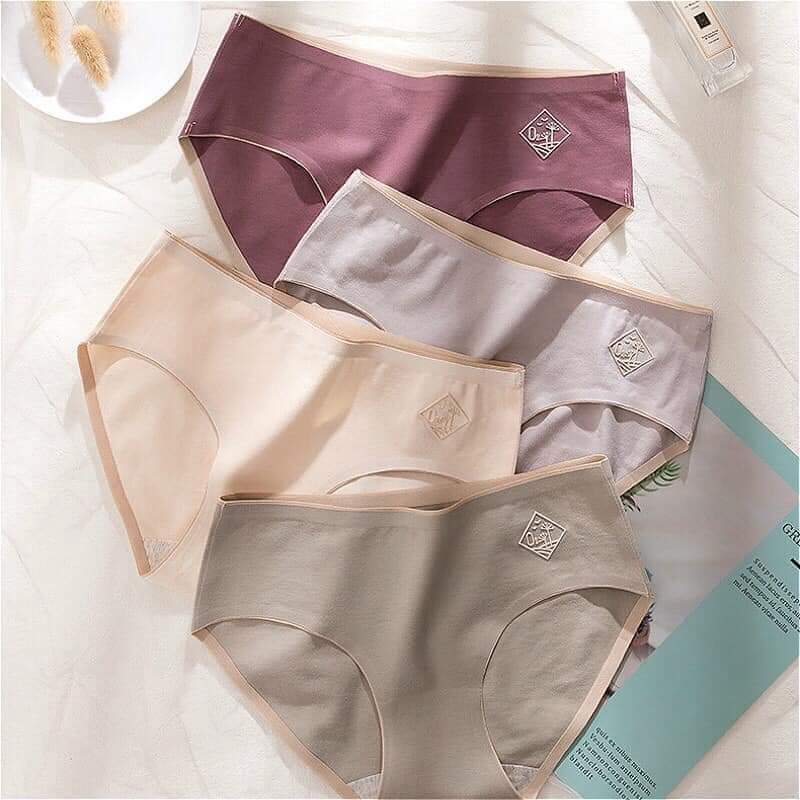 Quần lót cotton cao cấp,Quần lót O2 không đường may kháng khuẩn màu cực sang hàng xuất nhật