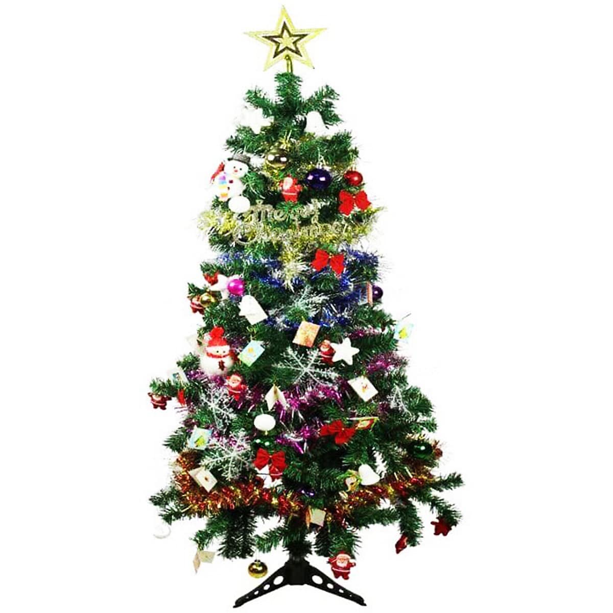 Cây thông Noel 1.5m kèm phụ kiện