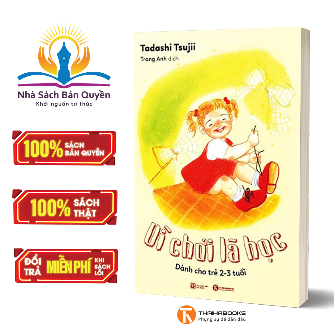 Sách - vì chơi là học - dành cho trẻ 2 - 3 tuổi