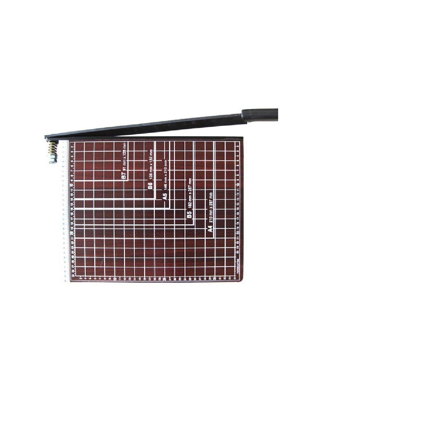 Bàn cắt giấy gỗ a4, khổ cắt 34x32cm