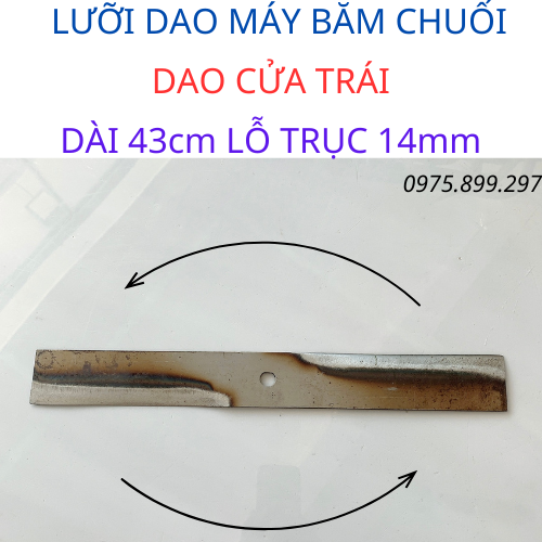 Khung máy " không motor " thái chuối đa năng tặng kèm lưỡi dao + đầu nối. lắp cho motor 750w