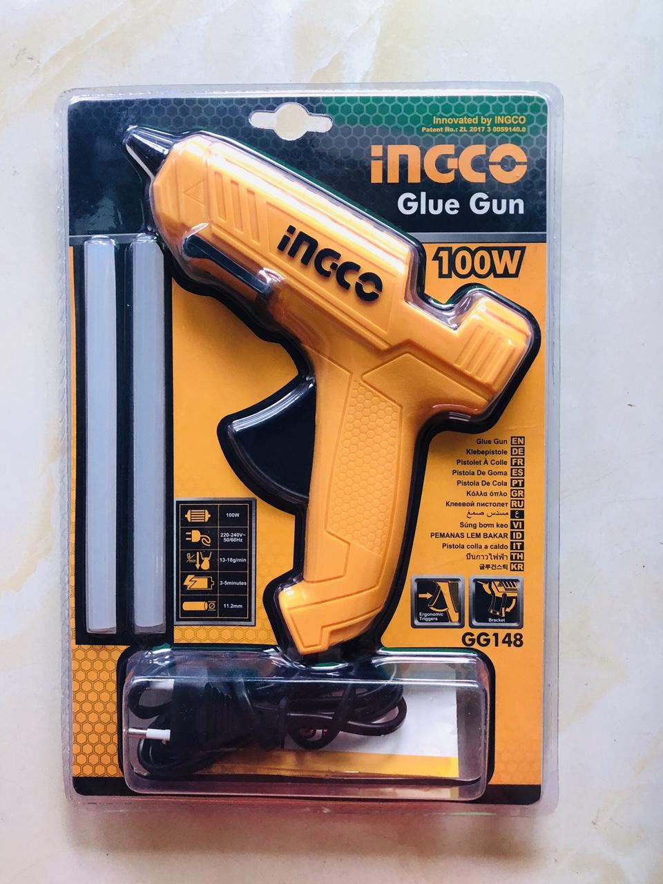 100W Dụng cụ bơm keo hiệu Ingco - GG148