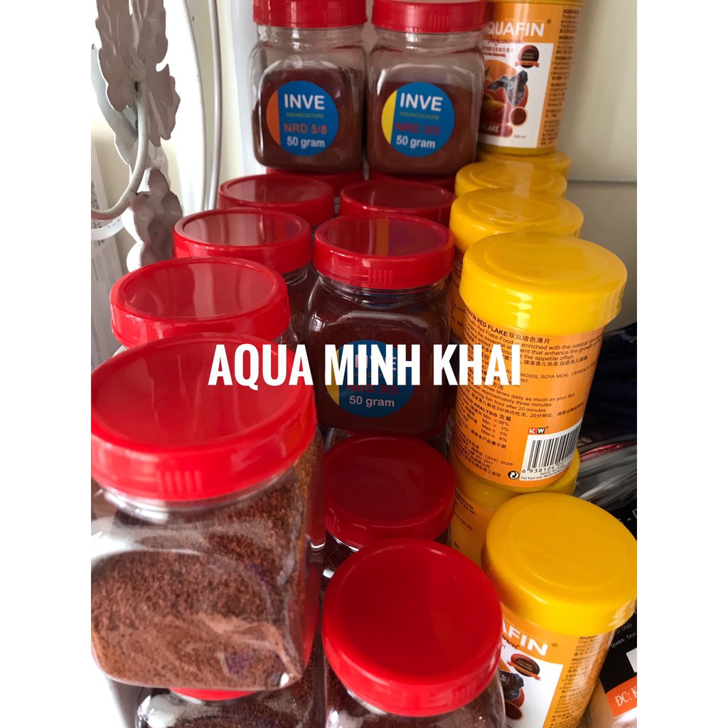 50g Cám thái Inve nrd 3/5 (Thức ăn cao cấp cho cá cảnh)