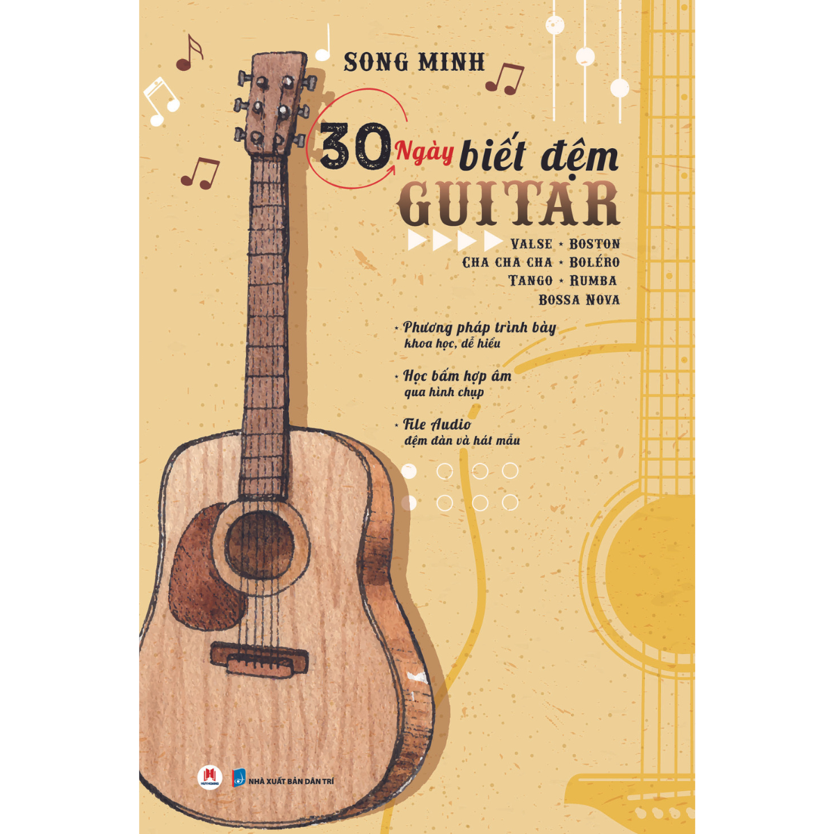 Sách 30 ngày biết đệm guitar tái bản 2023
