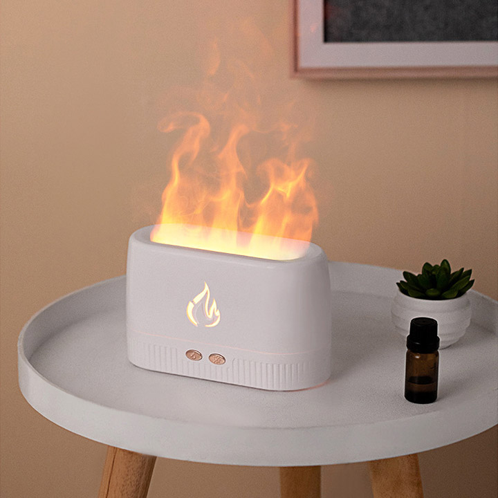 Máy xông tinh dầu hiệu ứng ngọn lửa rất đẹp