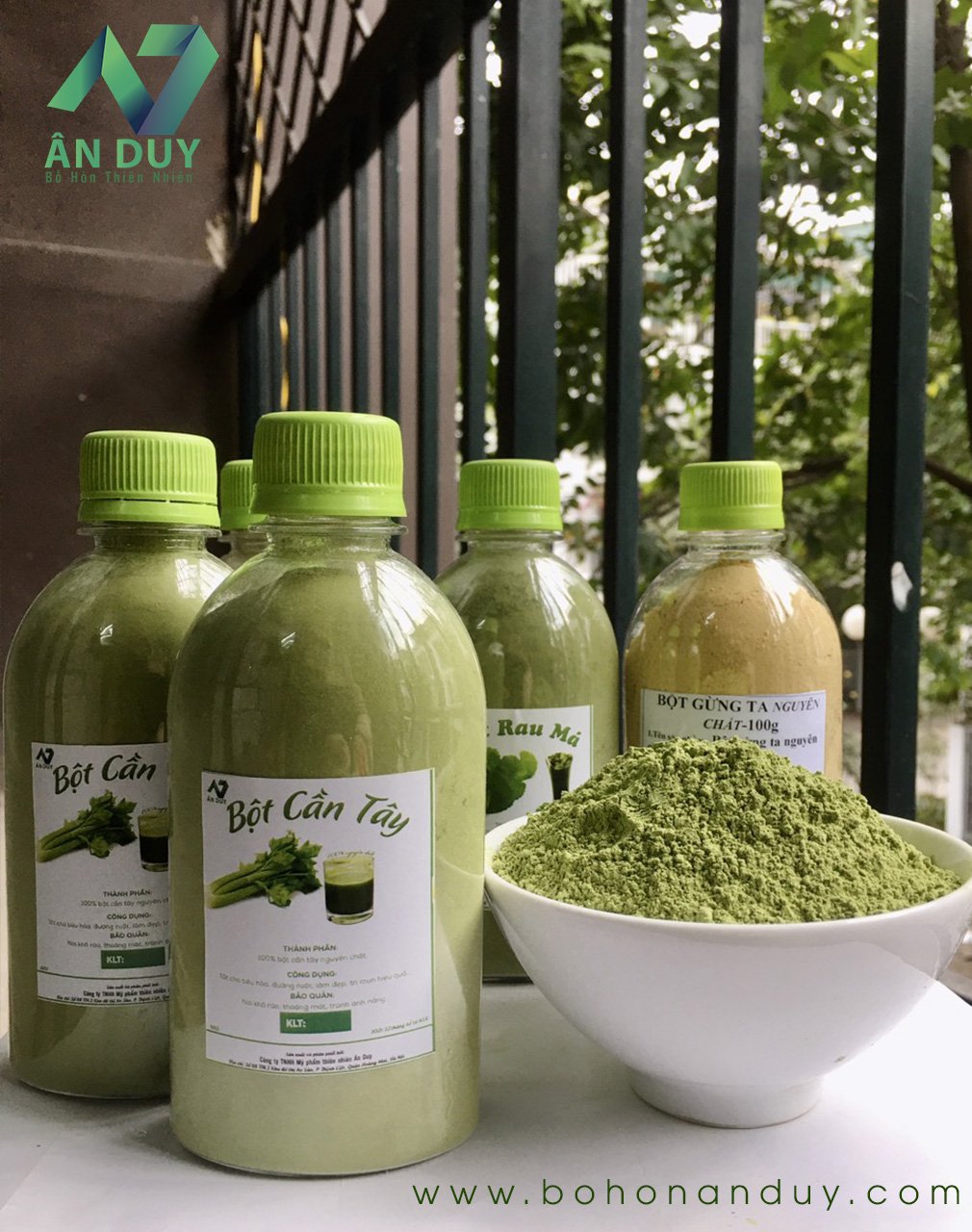 BỘT CẦN TÂY SIÊU MỊN 500g