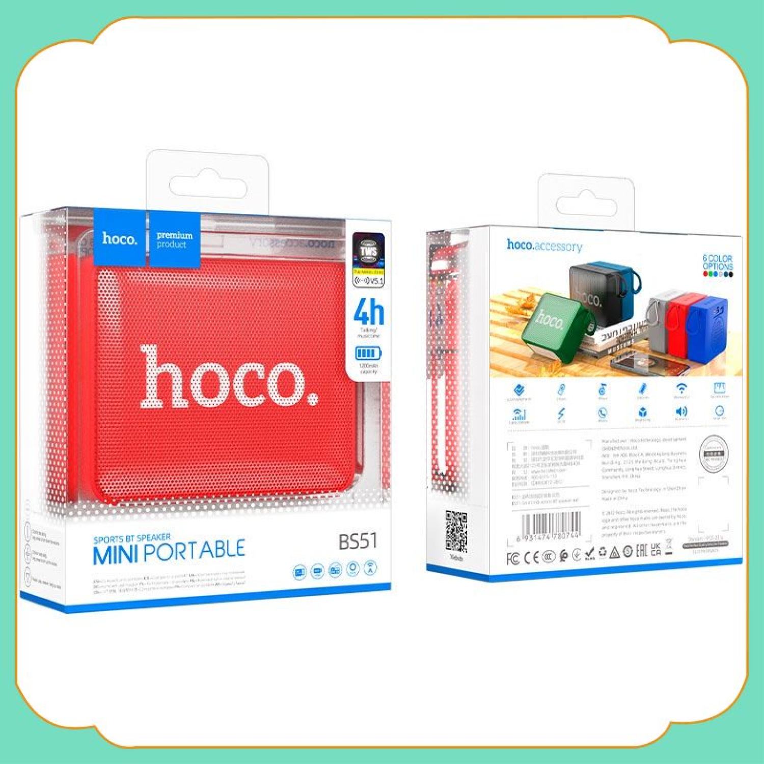 LOA BLUETOOTH HOCO BS51