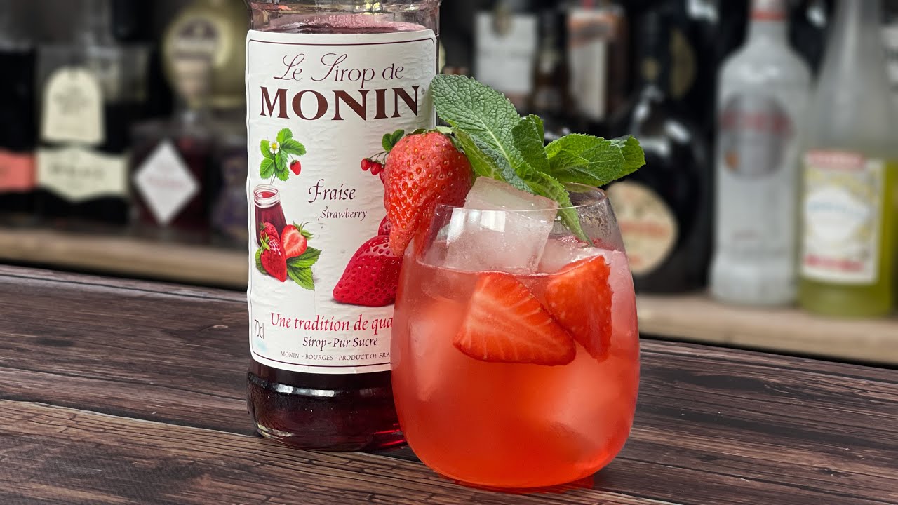 Syrup Dâu - Monin Strawberry