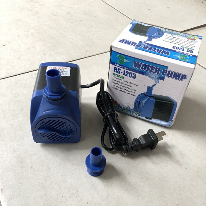 Máy Bơm Nước RS-1203 (18W-1000L/H-2M) - Bơm Nước Bể Cá Mini