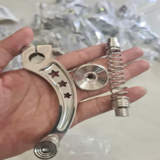 Càng Thắng Cong INOX 304 Kèm Lò Xo