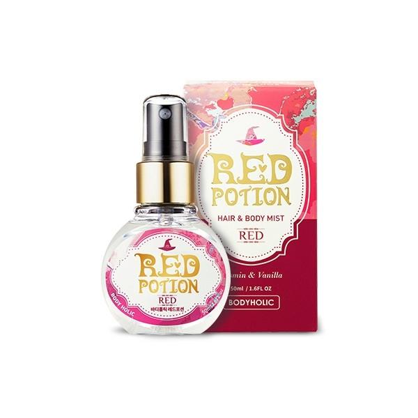 Xịt Thơm Toàn Thân Và Tóc Body Holic - Red Potion (11/2022)