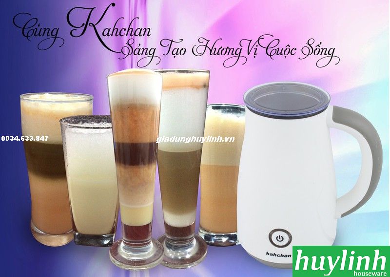 [HCM]Máy đánh sữa tạo bọt Kahchan EP2178 - 450ml - Pha cacao trà sữa