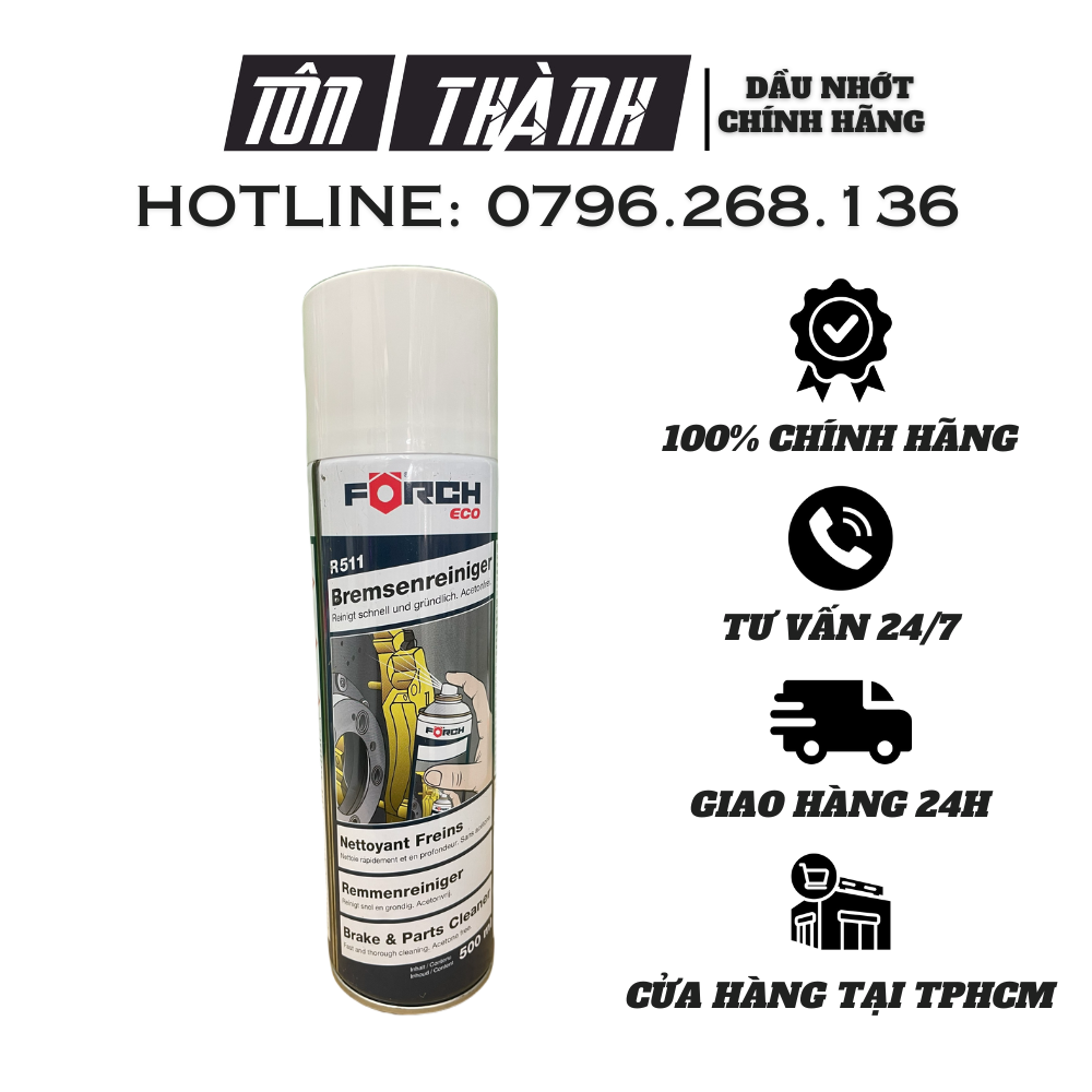 [ HÀNG CHÍNH HÃNG ] Dung dịch vệ sinh thắng R511 - FORCH