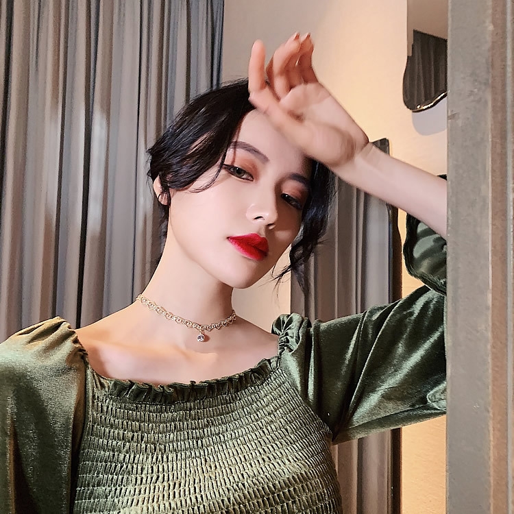 Chocker vòng cổ thời trang phong cách hàn cực xinh DC136
