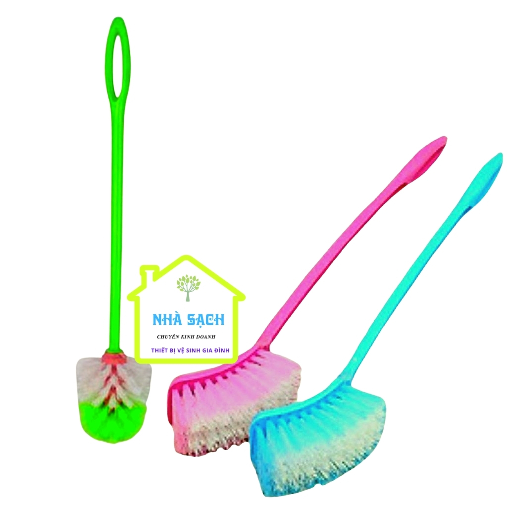 Cây Trà Bồn Cầu Kiểu Dáng Cong +Tròn Cán Dài Siêu Bên