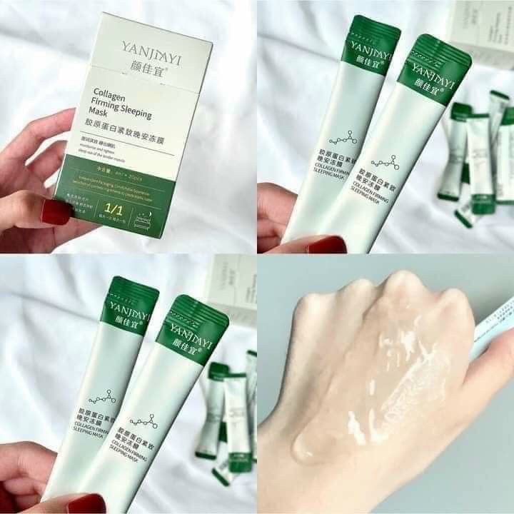 ( HỘP 20 CÁI )MẶT NẠ NGỦ THẠCH COLLAGEN NÂNG CƠ