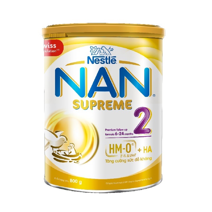 Sữa Nan Supreme 2 800g  Từ 6 - 24 tháng