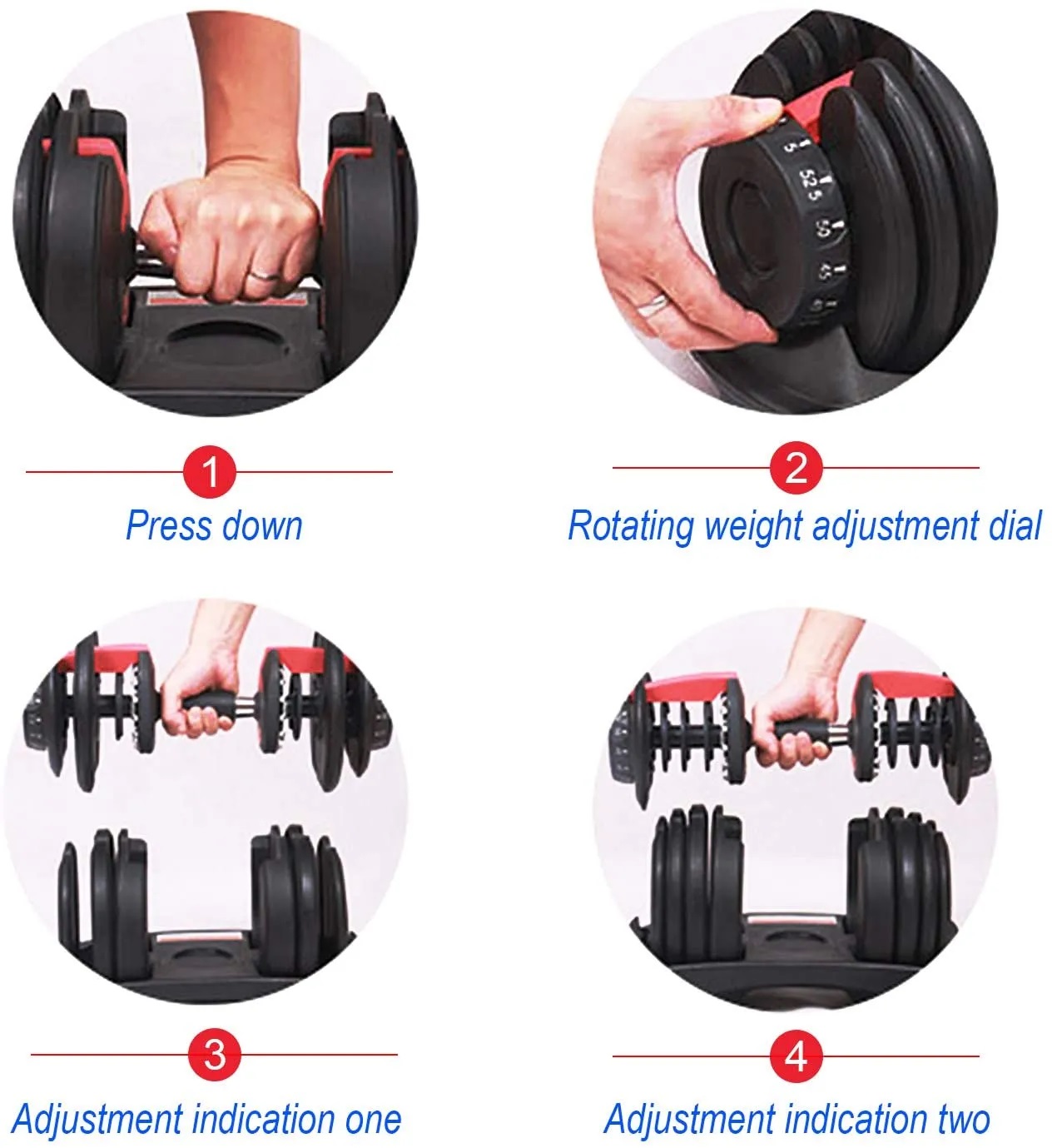 Bộ tạ tay điều chỉnh Bowflex 552