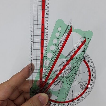 Thước Bộ Đa Năng 5 Cây Win T-160