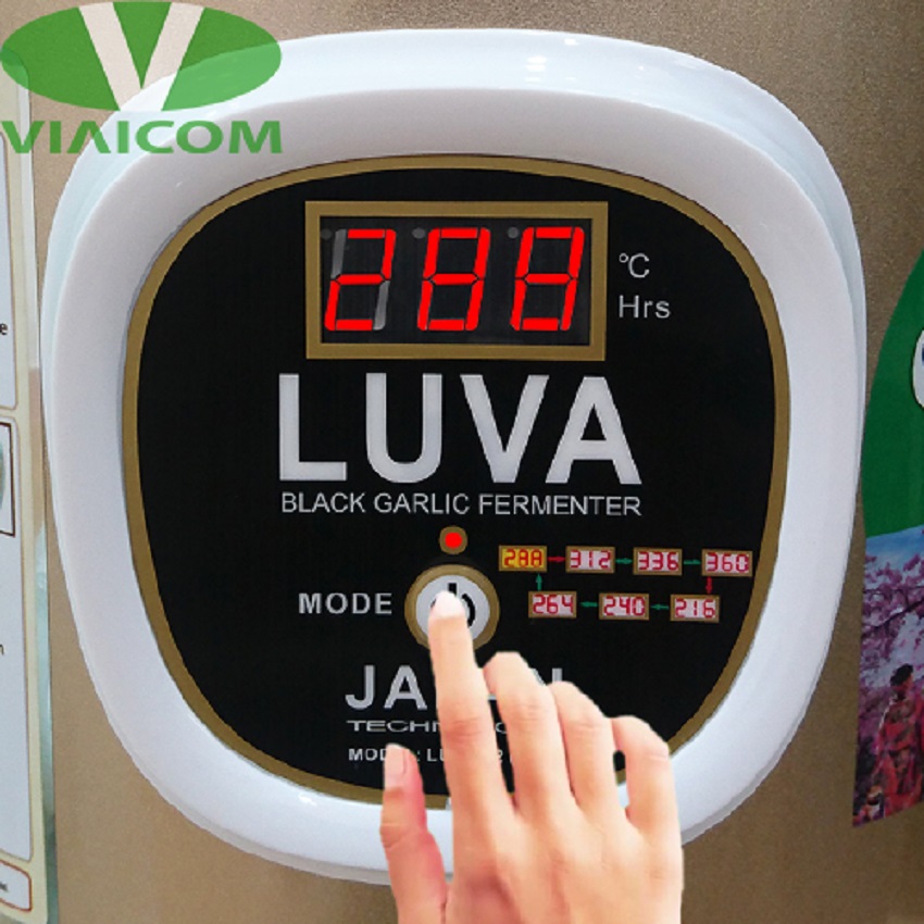 [ FREESHIP Toàn Quốc] Máy làm tỏi đen Luva D2(New) công nghệ Nhật Bản