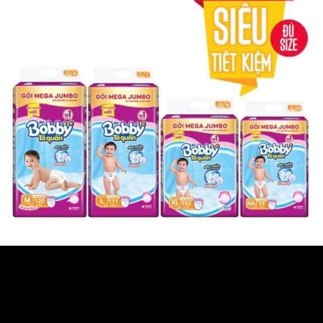 Tã quần Bobby M124