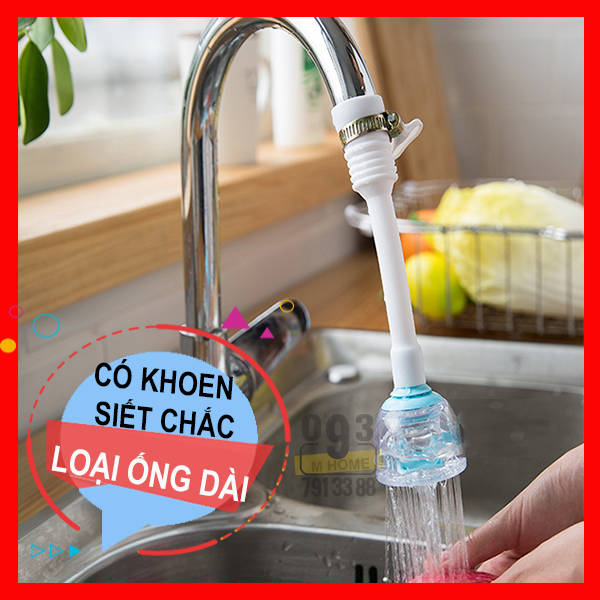 Đầu Vòi Rửa Chén Bát Xoay 360 độ Vòi Sen Nhựa