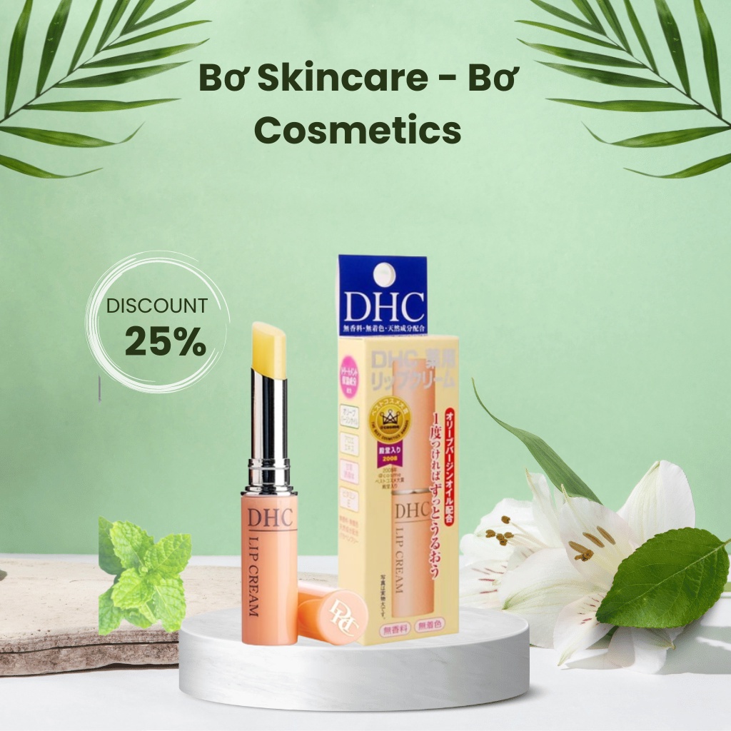Son Dưỡng Môi Mềm Mịn DHC Nhật Bản