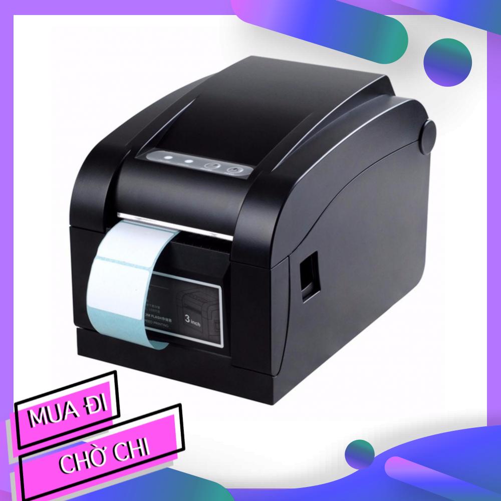 [HCM]Máy in tem mã vạch XPrinter XP-350B cổng USB