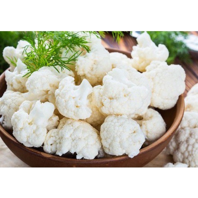 Hạt giống Bông cải trắng (Súp lơ trắng) , đóng gói 0.5gr