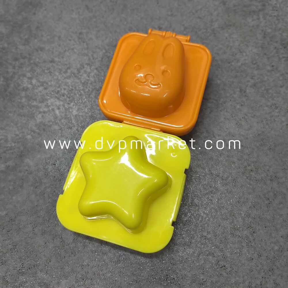 Khuôn cơm bento ép cơm, ép trứng, ép thạch,....