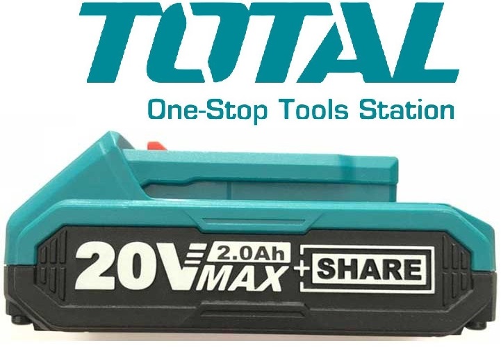 Pin sạc 20V 4.0Ah lithium-ion battery TOTAL tfbli2002