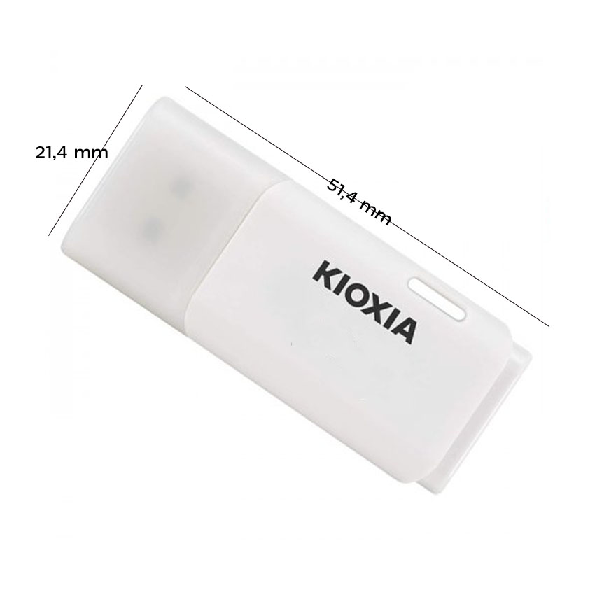 USB 2.0 Toshiba / Kioxia U202 dung lượng 16GB / 32GB / 64GB (Trắng) Nhất Tín Computer