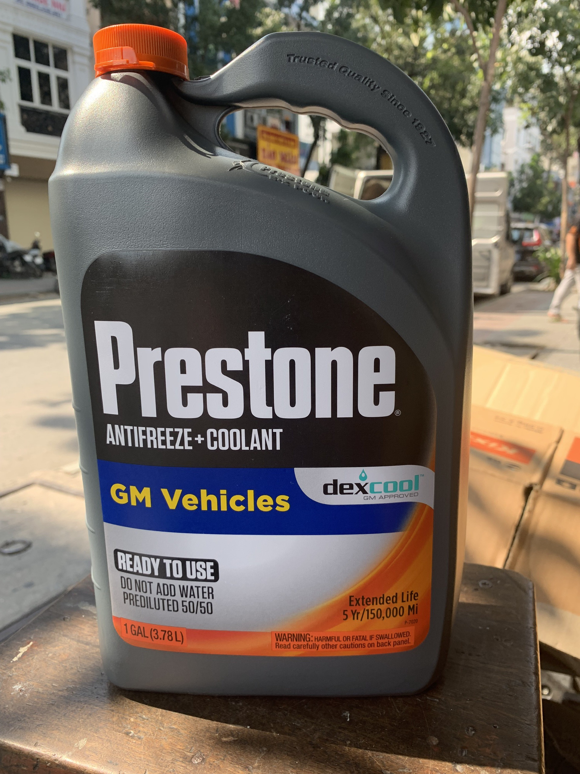 NƯỚC ( ĐỎ ) GIẢI NHIỆT , LÀM MÁT ĐỘNG CƠ PRESTONE