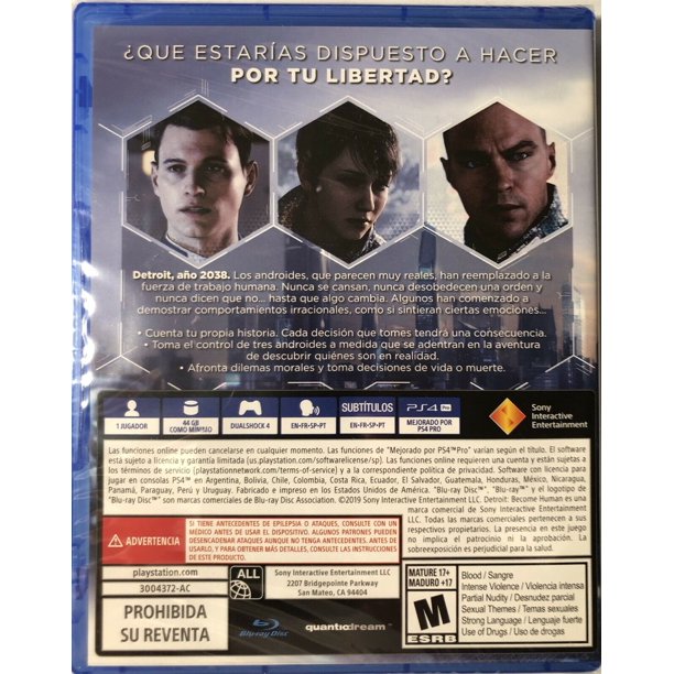 Đĩa Game PS4 Detroit Become Human