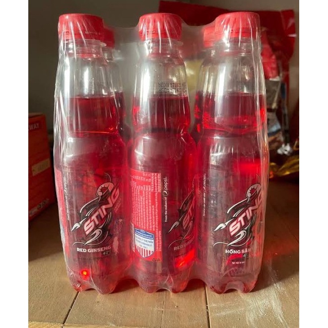 [LỐC 6 CHAI] Sting dâu chai 330ml
